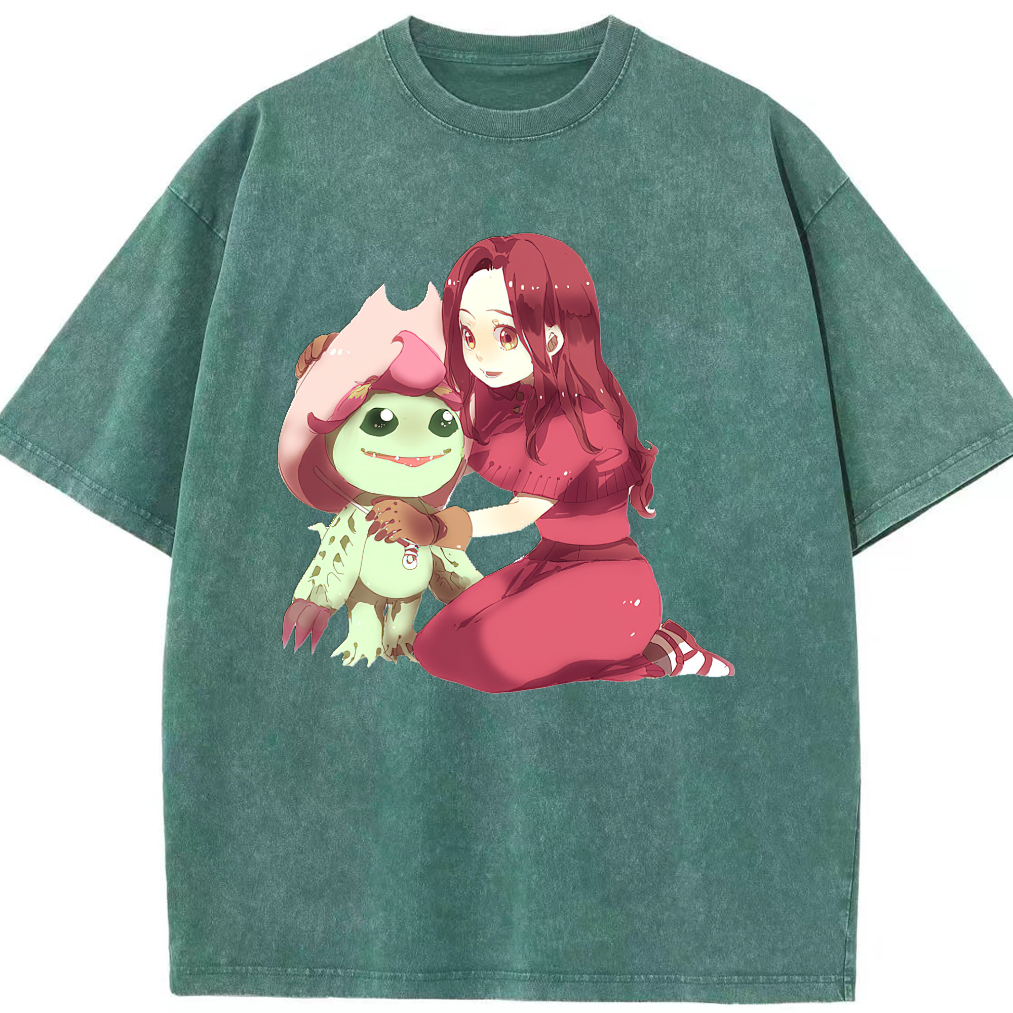 （画像用） Digimon デジタルモンスター/デジモン 綿100% ヴィンテージ風 半袖Tシャツ（フロントプリント）
